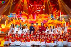 Chương trình là bản giao hưởng của niềm tin và khát vọng Việt Nam. (Ảnh: VTV)