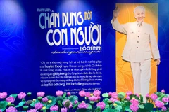 Bảo tàng Hồ Chí Minh tổ chức Trưng bày chuyên đề “Hồ Chí Minh - Chân dung một con người” trong khuôn khổ Triển lãm thành tựu Đất nước. (Ảnh: Ban tổ chức)