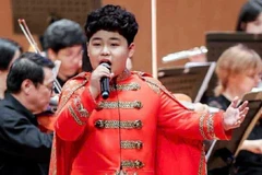 Dương Đức Hải là thí sinh Việt Nam duy nhất đạt giải Vàng ở bộ môn Thanh nhạc tại chung kết Liên hoan Nghệ thuật Quốc tế TSP - Thượng Hải 2025. (Ảnh: BTC)