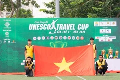Giải Bóng đá UNESCO Travel Cup 2025 là sân chơi thể thao ý nghĩa thắt chặt tinh thần đoàn kết của những người làm du lịch. (Ảnh: BTC)