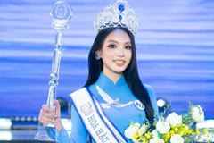 Nguyễn Phương Thanh đăng quang Hoa hậu Sinh viên Hòa bình Việt Nam 2025. (Ảnh: Ban Tổ chức)