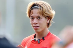 Tiền vệ Viktor Lê của U23 Việt Nam. (Ảnh: VFF)