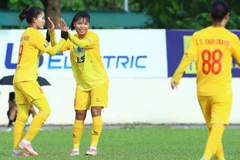 Câu lạc bộ nữ Thành phố Hồ Chí Minh chạm trán các đội thủ mạnh tại vòng bảng AFC Women's Champions League. (Ảnh: VFF)