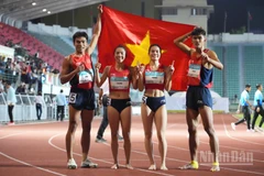Điền kinh là điểm sáng của Đoàn Thể thao Việt Nam tại SEA Games 33. (Ảnh: HOÀNG MINH)