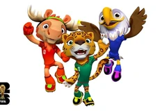 Ba linh vật chính thức của FIFA World Cup 2026. (Ảnh: FIFA)