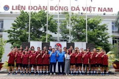 Các thành viên đội tuyển U20 nữ Việt Nam. (Ảnh: VFF)