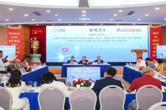 Toàn cảnh Diễn đàn “Thể chế hóa đổi mới sáng tạo-Bảo vệ tài sản vô hình theo tinh thần Nghị quyết 68-NQ/TW”.