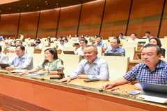 Các đại biểu Quốc hội bấm nút biểu quyết Quốc hội đã biểu quyết thông qua Luật sửa đổi, bổ sung một số điều của Luật Tiêu chuẩn và Quy chuẩn kỹ thuật năm 2025.