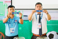 Đại diện Liên đoàn bóng đá Việt Nam đã tiến hành bốc thăm, xếp lịch thi đấu cho 24 đội. 