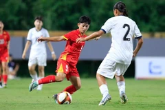 Đội tuyển U20 nữ Việt Nam (áo đỏ) 