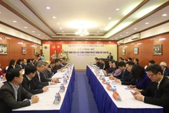 Quang cảnh buổi lễ công bố.