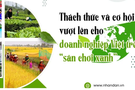 Thách thức và cơ hội vượt lên cho doanh nghiệp Việt trên “sân chơi xanh”