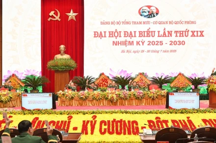 Quang cảnh đại hội. (Ảnh: THẾ ĐẠI)