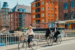 Copenhagen còn được gọi là thành phố của xe đạp. (Nguồn Visitcopenhagen)