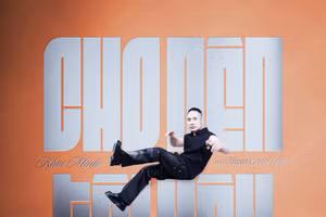 Bìa album "Cho nên tôi yêu" của ca sĩ Khôi Minh.