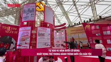 [Video] Tự hào 95 năm dưới cờ Đảng: Khát vọng trẻ trong hành trình mới của dân tộc