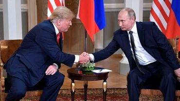 Tổng thống Nga Vladimir Putin (phải) và Tổng thống Mỹ Donald Trump. (Ảnh: KREMLIN.RU)
