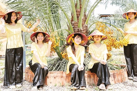 Tham quan Vườn sinh thái Chala Farm tại phường Hồng Ngự 2, tỉnh Đồng Tháp.