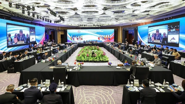 Quang cảnh Hội nghị đặc biệt Bộ trưởng Ngoại giao ASEAN ở Kuala Lumpur, Malaysia ngày 22/12/2025. (Ảnh: THX/TTXVN)