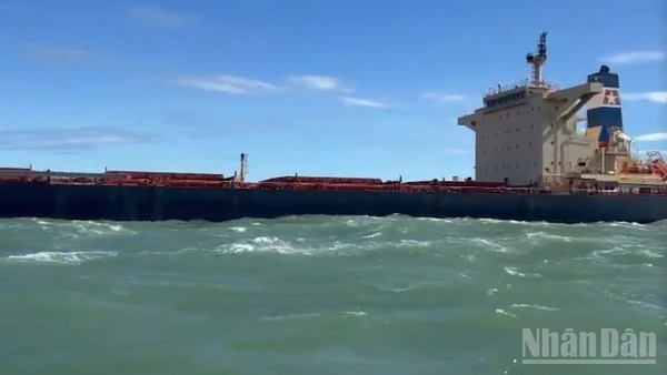 Theo báo cáo của cơ quan chức năng, hiện tàu Star Bueno trong tình trạng ổn định.