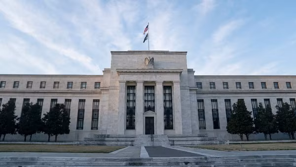 Trụ sở Cục Dự trữ Liên bang Mỹ ở Washington DC. (Ảnh: THX/TTXVN)