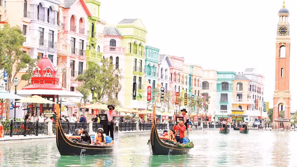 Một góc đô thị tại Vinhomes Oceanpark 2 (Hưng Yên).