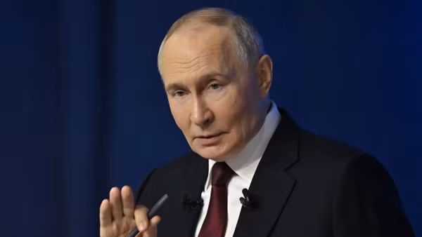 Tổng thống Nga Vladimir Putin. (Ảnh: AA/TTXVN)