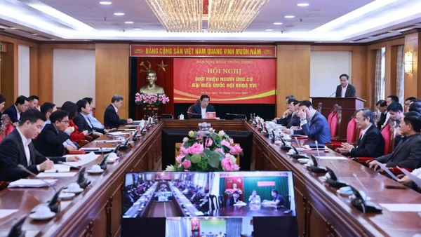 Quang cảnh hội nghị.