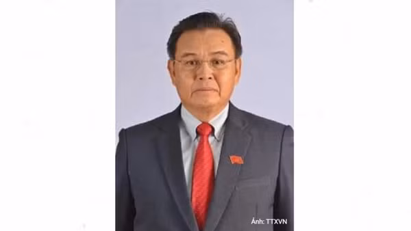 Chủ tịch Quốc hội Lào Saysomphone Phomvihane. (Ảnh: TTXVN phát)