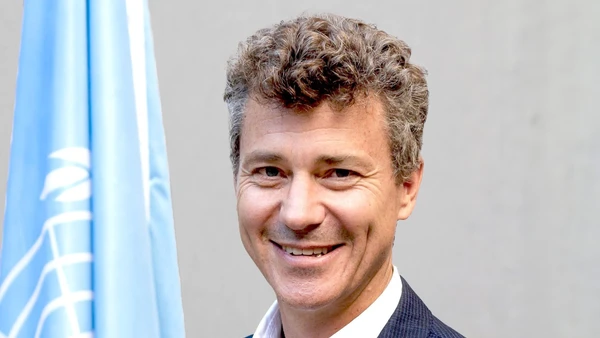 Trưởng Đại diện UNESCO tại Việt Nam Jonathan Wallace Baker. (Ảnh: TTXVN)