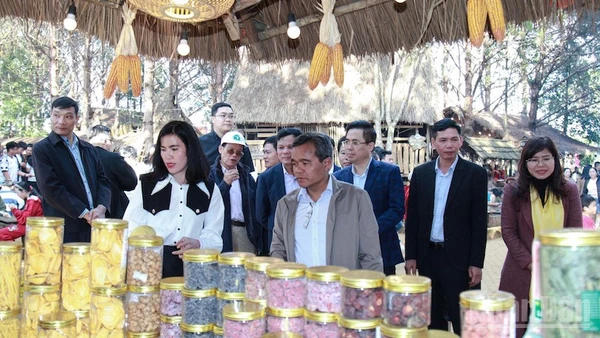 Nhiều hoạt động thương mại gắn với các sự kiện văn hóa giúp tỉnh Quảng Ngãi quảng bá dược liệu vùng Tây Nguyên.