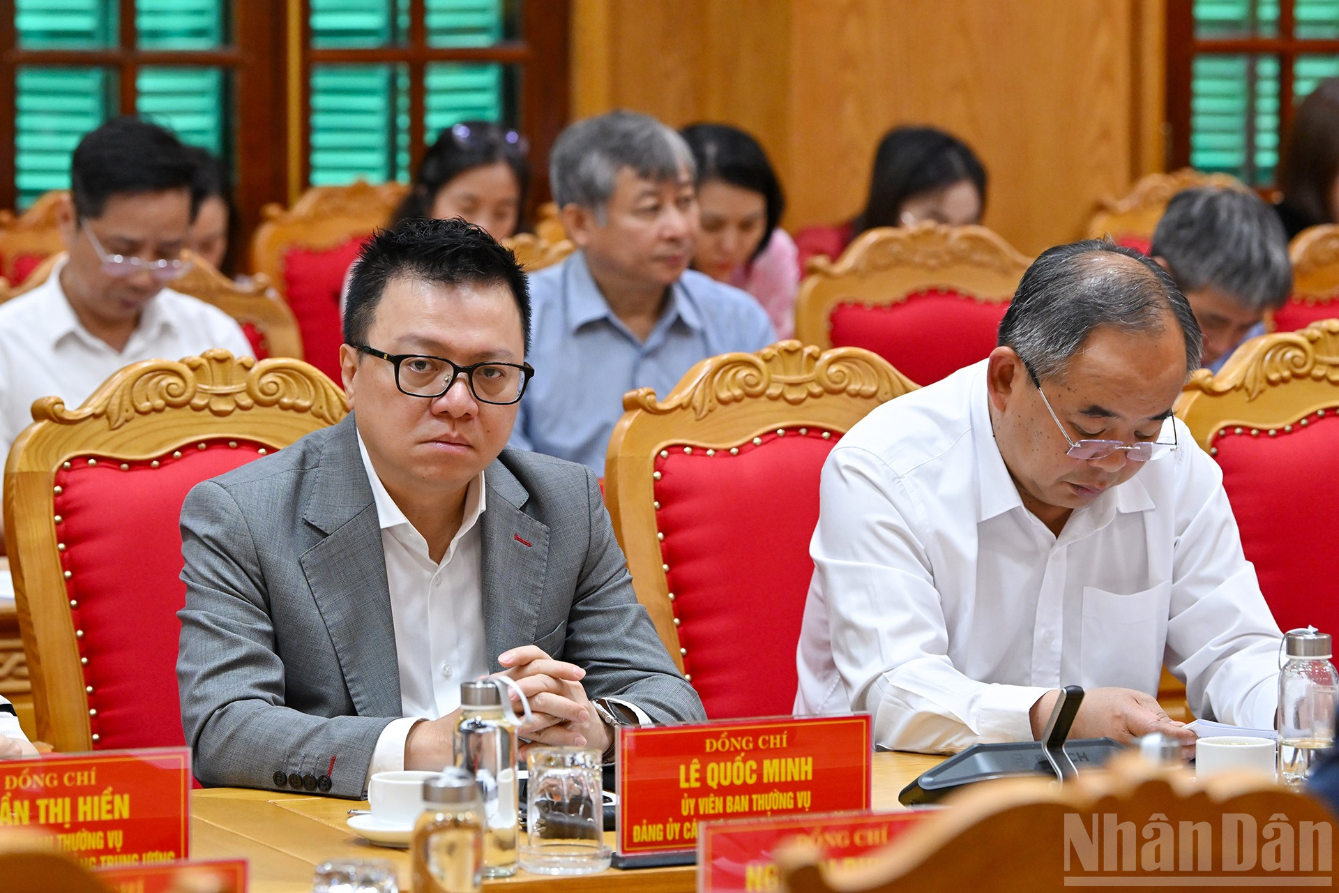 Các đại biểu tham dự hội nghị. ndo_br_3.jpg