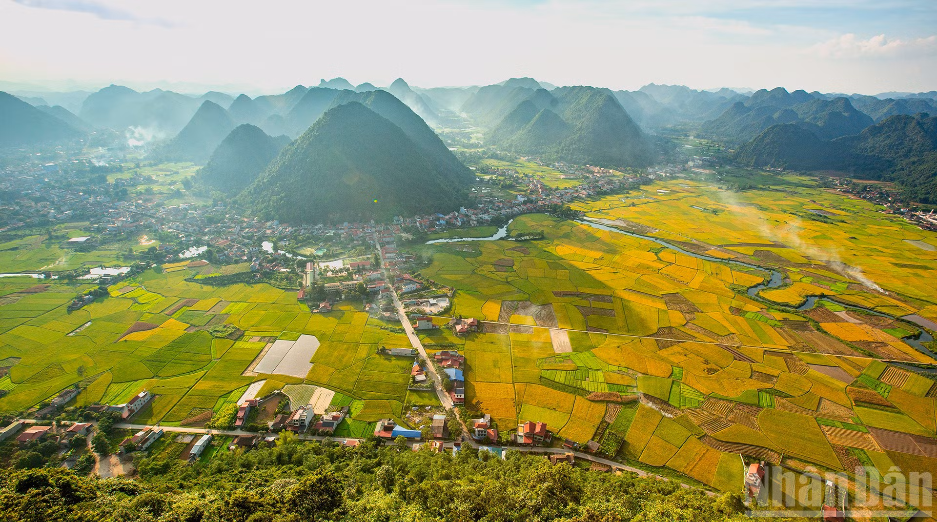 Nắng chiều Bắc Sơn.