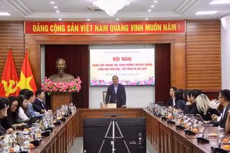 Hội nghị cung cấp thông tin, định hướng truyền thông lĩnh vực văn hóa, thể thao và du lịch tháng 11/2025.