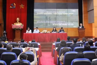Họp báo thông tin về chương trình. (Ảnh: ĐN)