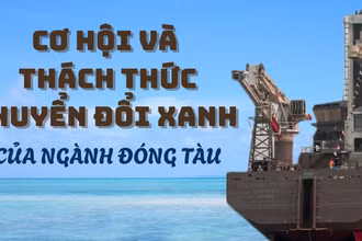 Cơ hội và thách thức chuyển đổi xanh của ngành đóng tàu: Tìm kiếm cơ hội trong gian khó