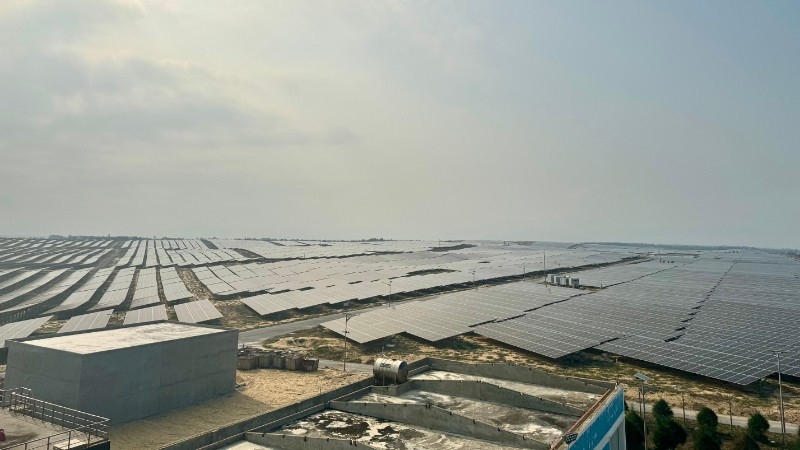 Nhà máy điện mặt trời Phù Mỹ 1,2,3 tại Gia Lai.