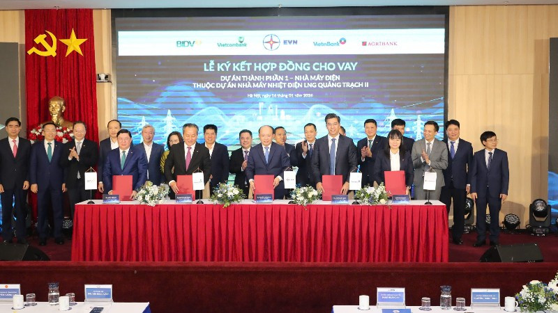 Toàn cảnh lễ ký kết.