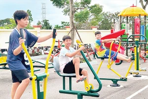 Khu vui chơi, thể thao thôn Lương Xá, xã Hiệp Cường, tỉnh Hưng Yên.