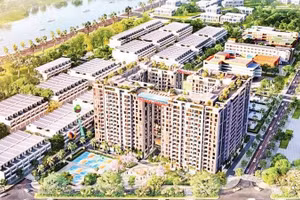 Phối cảnh tổng thể dự án. (Ảnh CTV)