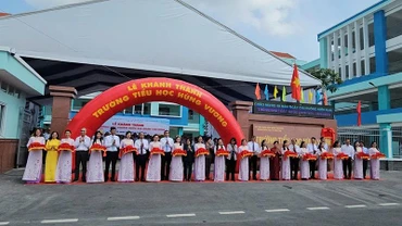 [Video] TP Hồ Chí Minh khánh thành cụm trường học đạt chuẩn quốc gia tại quận Tân Bình 