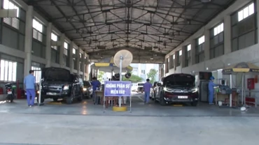 [Video] Không để xảy ra tình trạng ách tắc trong hoạt động kiểm định xe cơ giới đường bộ