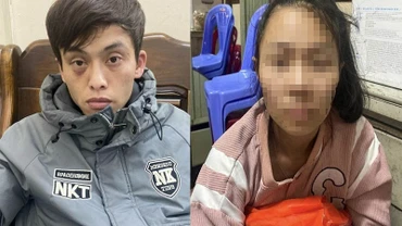 Trần Hoài Thương và Nguyễn Thị Hồng Ân. 