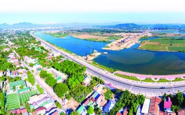 Một góc thành phố Quảng Ngãi. (Nguồn: Cổng thông tin Chính phủ)
