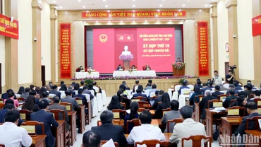 Quang cảnh kỳ họp thứ 18, Hội đồng nhân dân tỉnh Lâm Đồng khóa X.