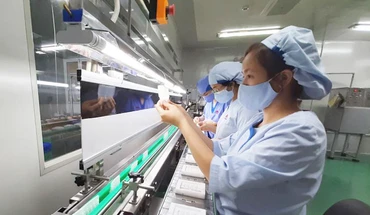 Ảnh minh họa: Dây chuyền sản xuất thuốc tại Công ty cổ phần Dược phẩm CPC1 Hà Nội. Ảnh: Báo Hanoimoi