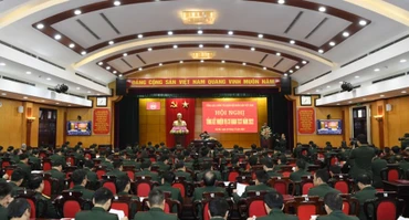 Hội nghị tổng kết nhiệm vụ năm 2022 của Cơ quan Tổng cục Chính trị. (Ảnh: Báo Quân đội nhân dân)