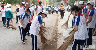 Thái Bình đẩy mạnh tổng vệ sinh môi trường tại tất cả các địa phương nhằm hạn chế tối đa dịch bệnh phát sinh, lây lan.