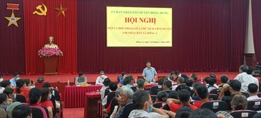 Quang cảnh buổi đối thoại.