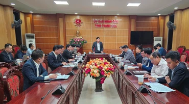Hội nghị rà soát tiến độ, tháo gỡ khó khăn, vướng mắc cho các dự án đầu tư vào Thanh Hóa.